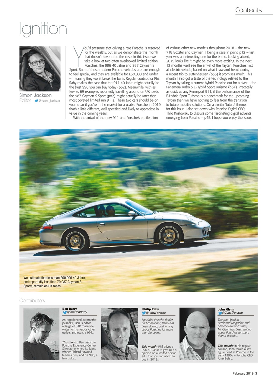 GT Porsche Preview Pages