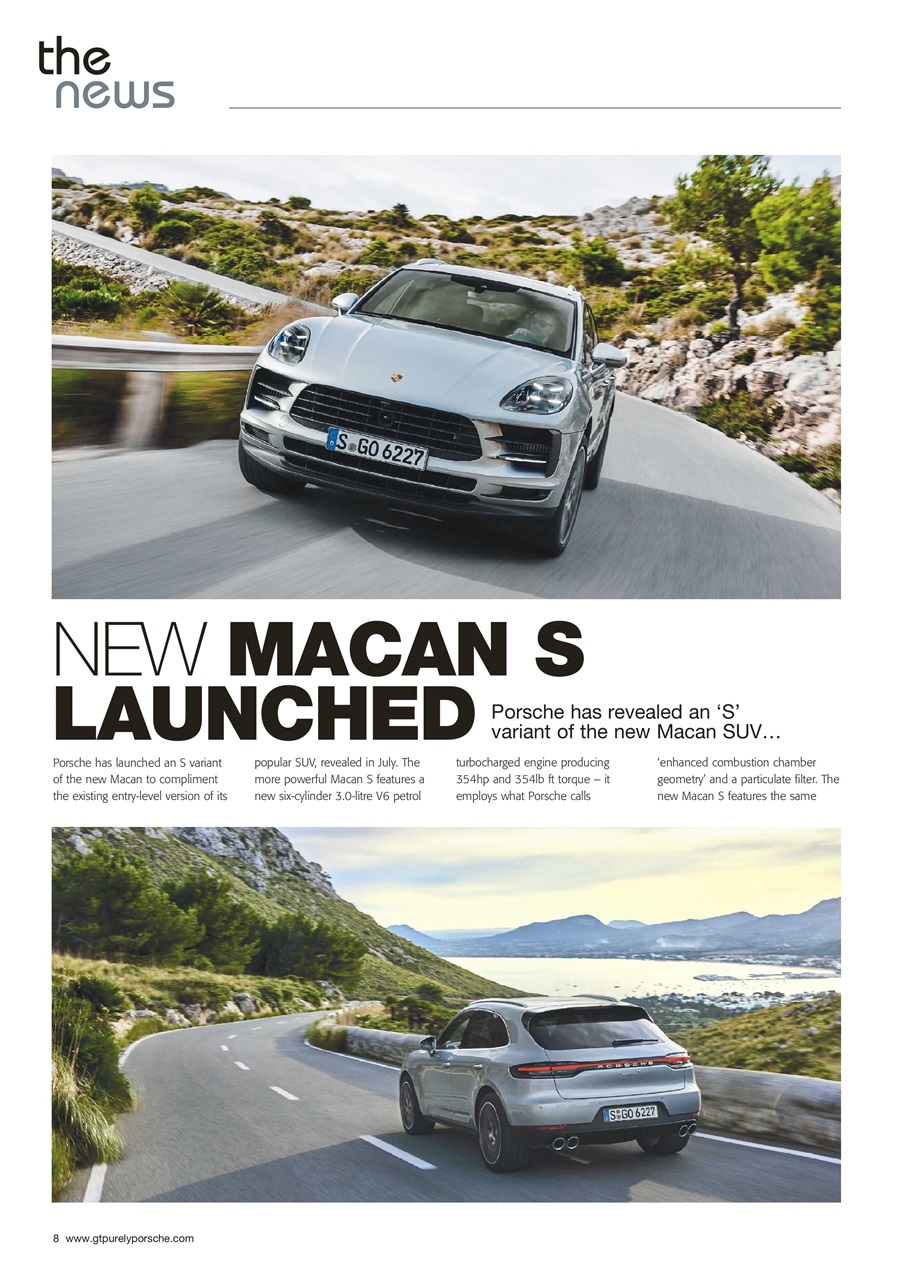GT Porsche Preview Pages
