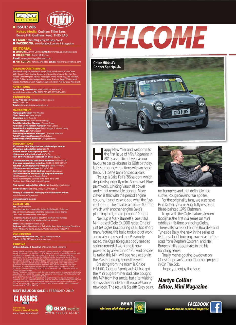 Mini Magazine Preview Pages