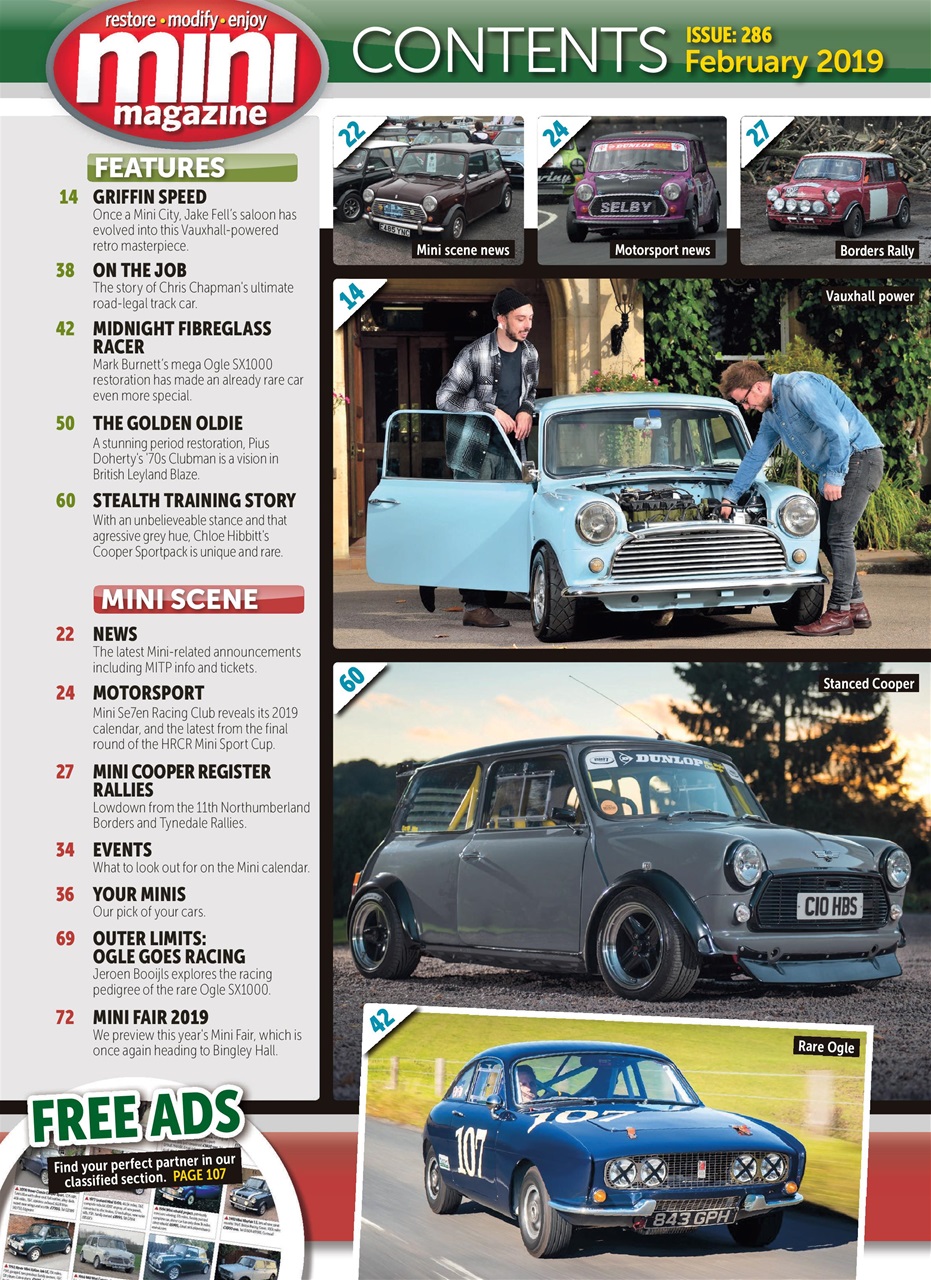 Mini Magazine Preview Pages