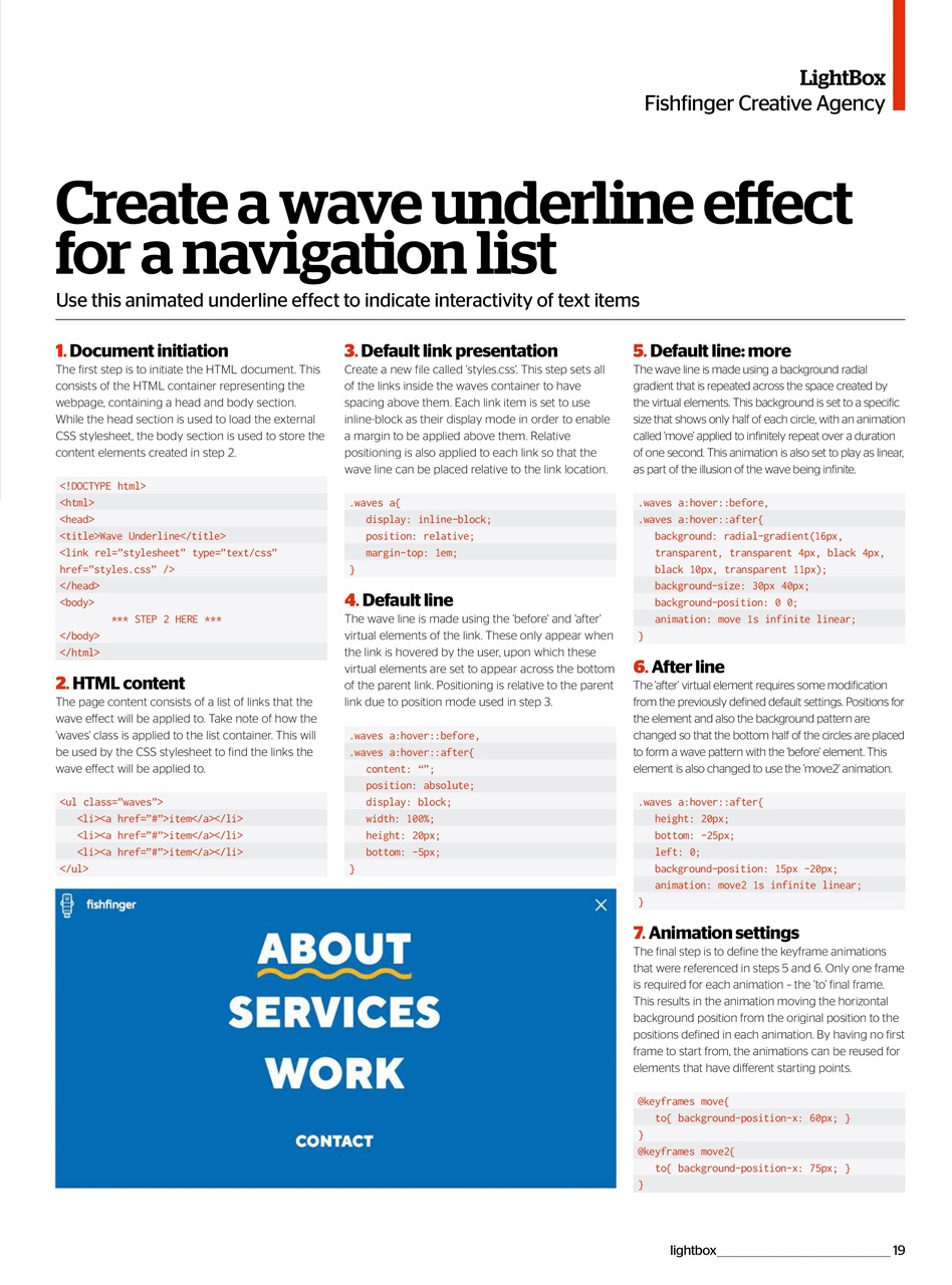 Web Designer Preview Pages