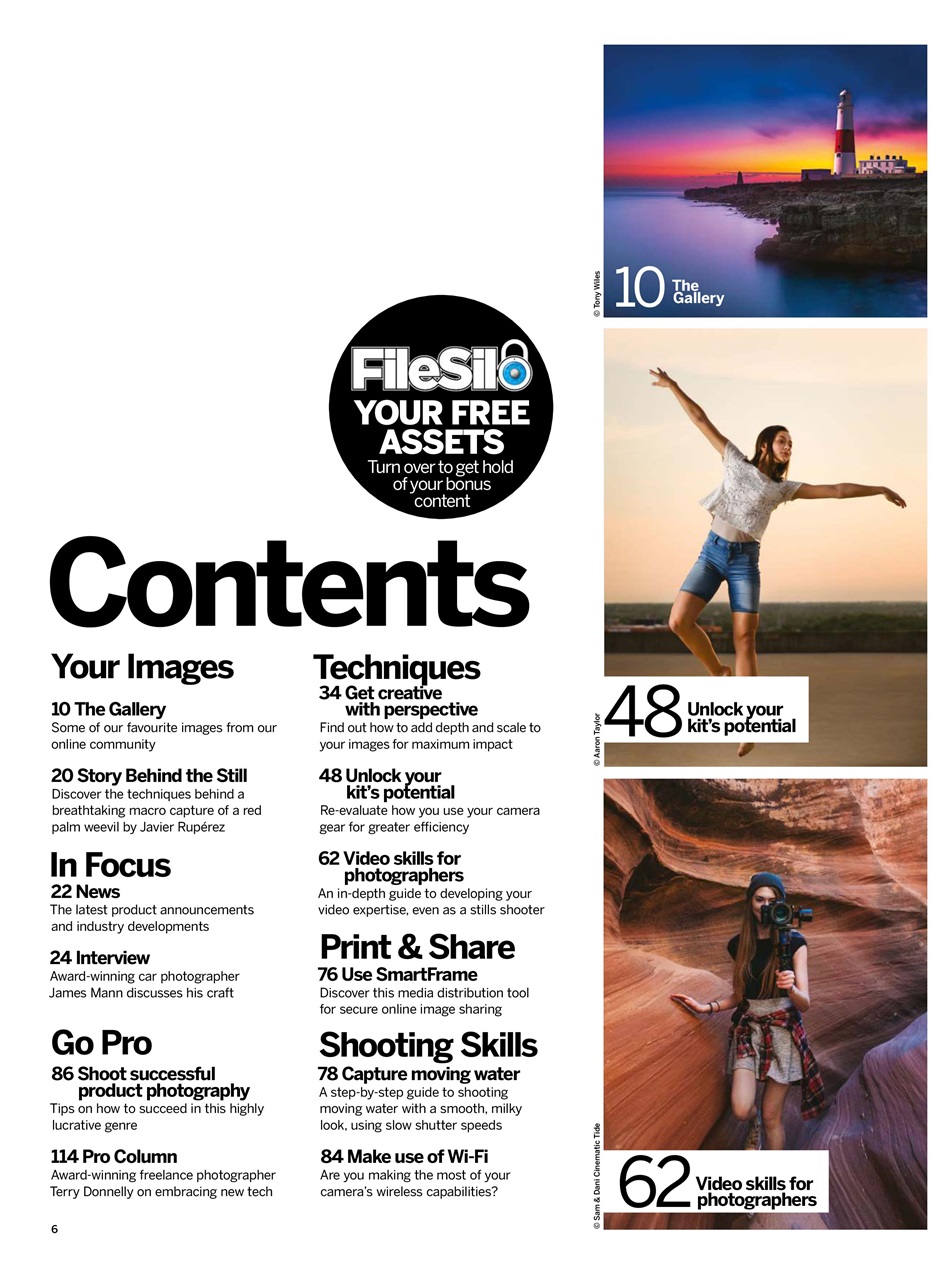 Digital Photographer Preview Pages