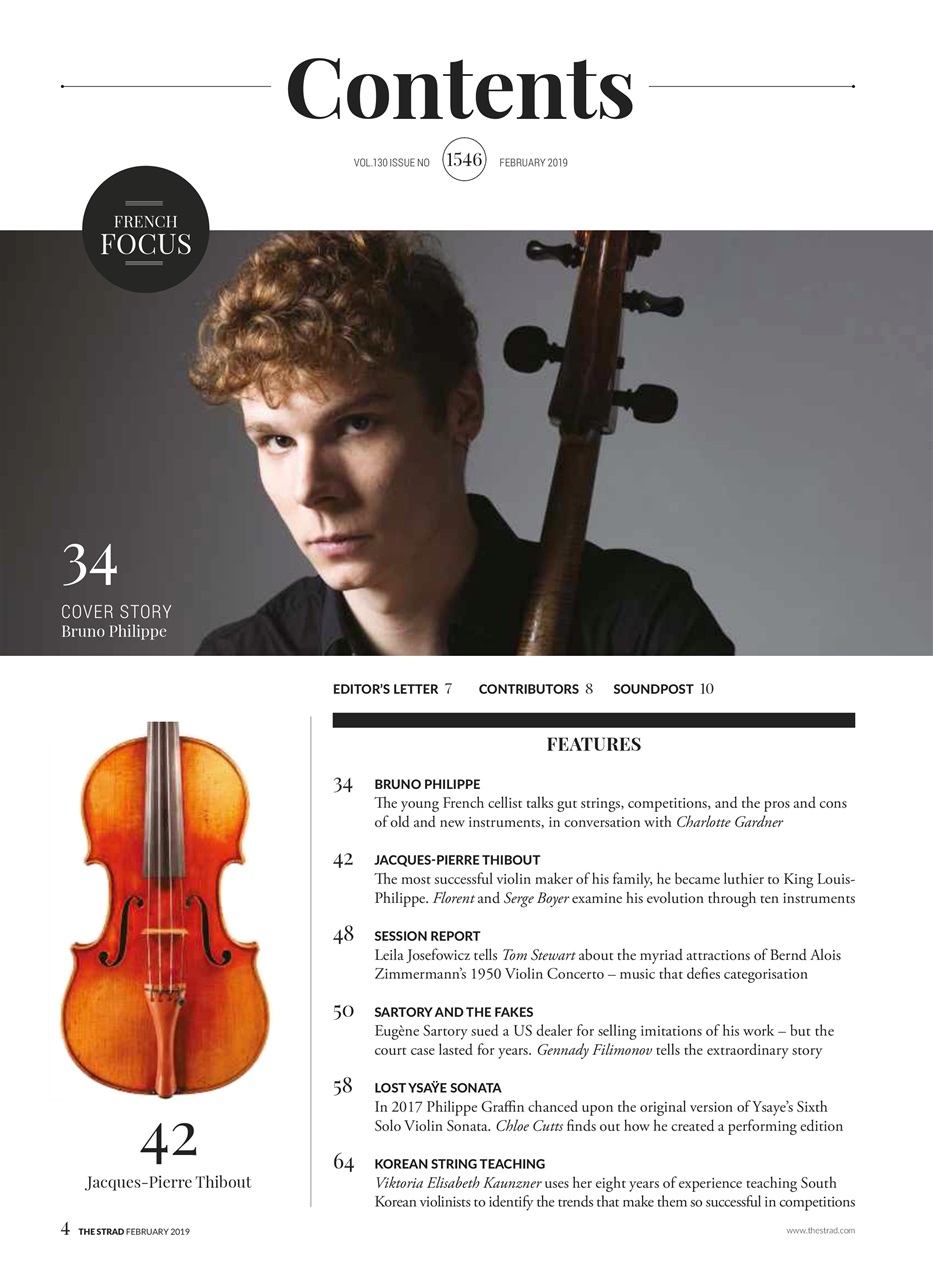 The Strad Preview Pages