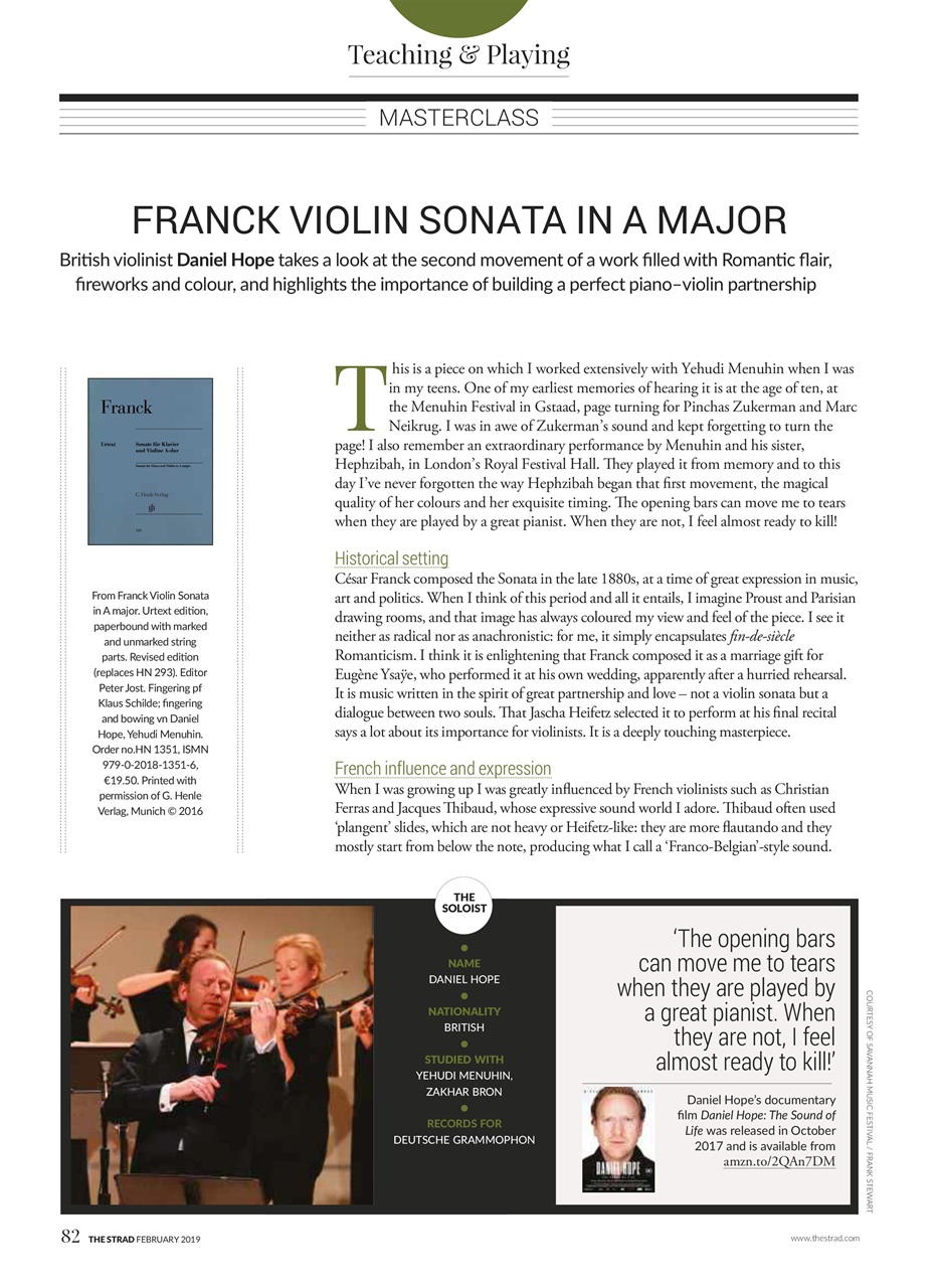 The Strad Preview Pages