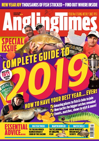Angling Times issue 8th January 2019