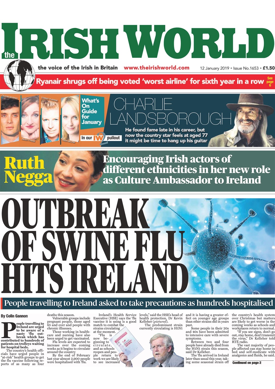 Irish World Preview Pages