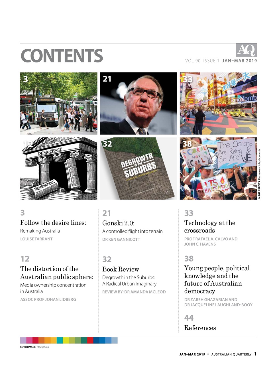 AQ: Australian Quarterly Preview Pages