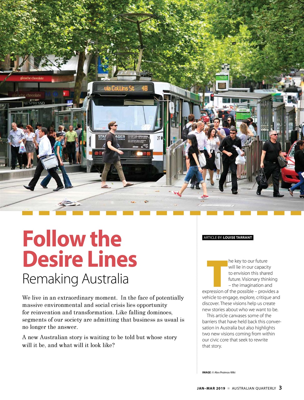 AQ: Australian Quarterly Preview Pages