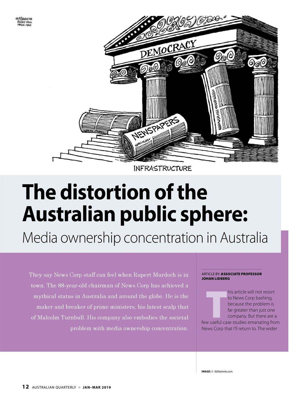 AQ: Australian Quarterly Preview Pages