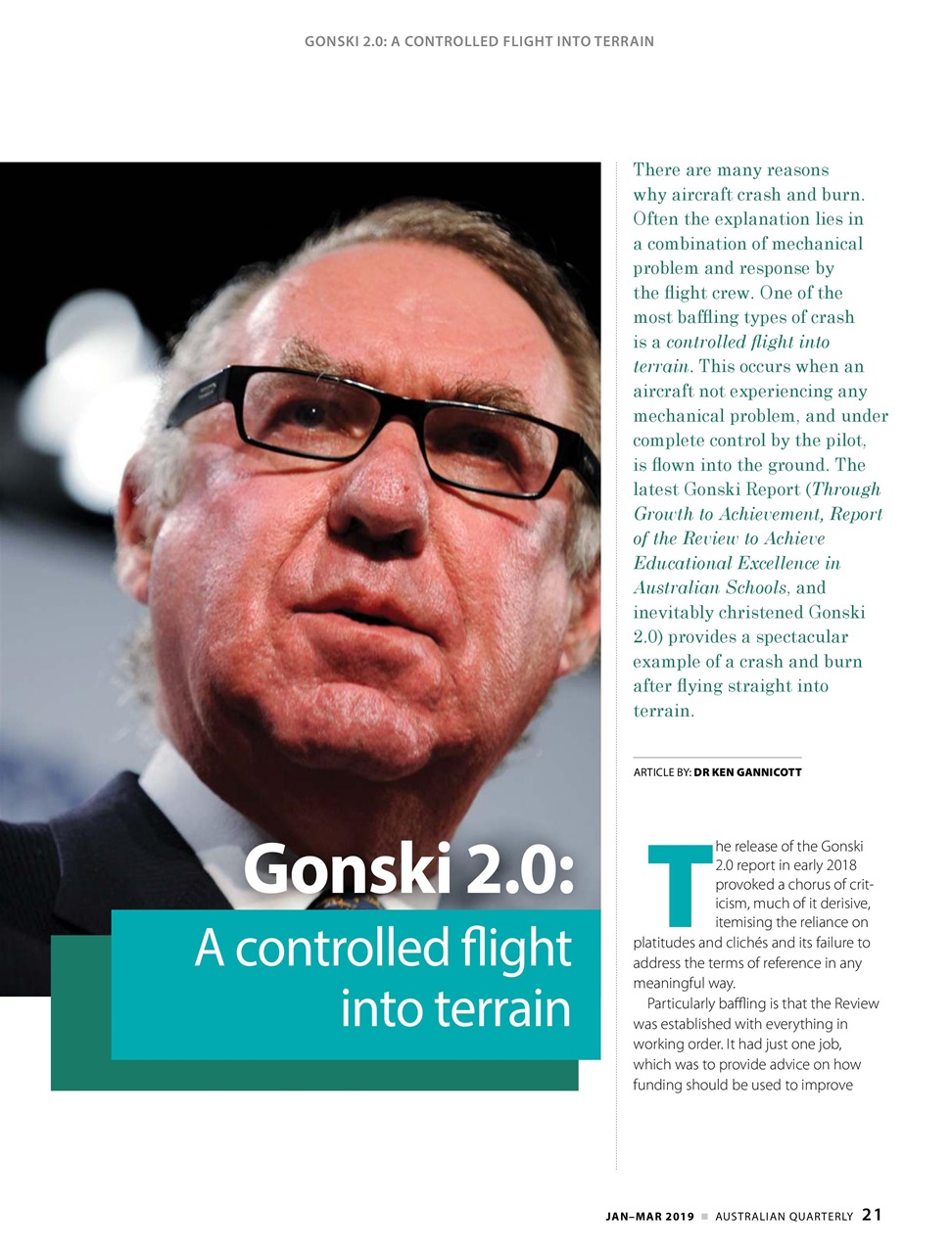 AQ: Australian Quarterly Preview Pages