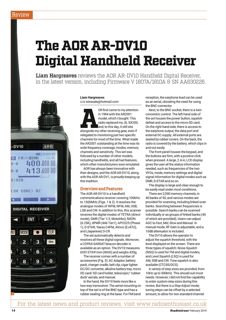 Radio User Preview Pages