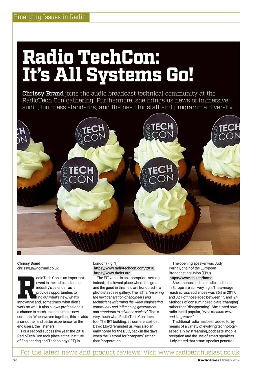 Radio User Preview Pages