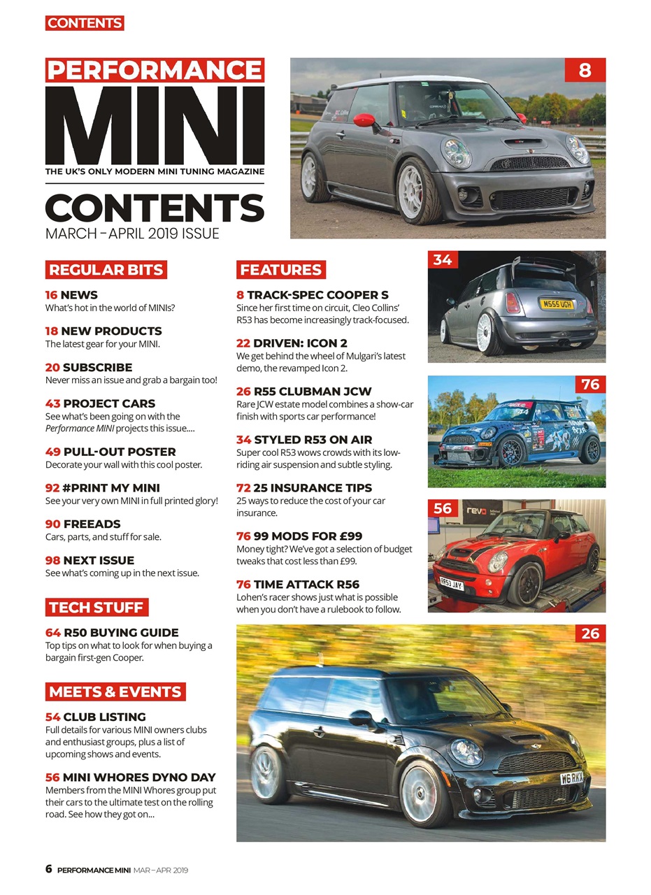 Performance Mini Preview Pages