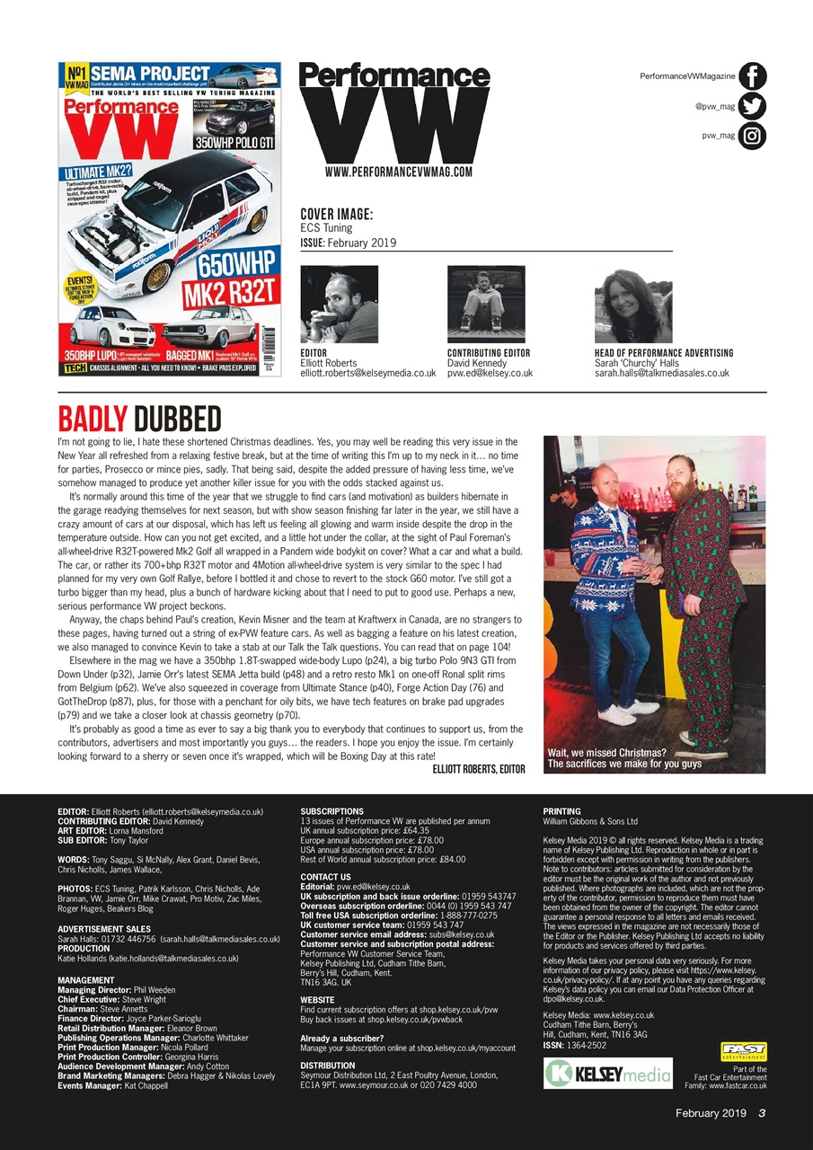 Performance VW Preview Pages