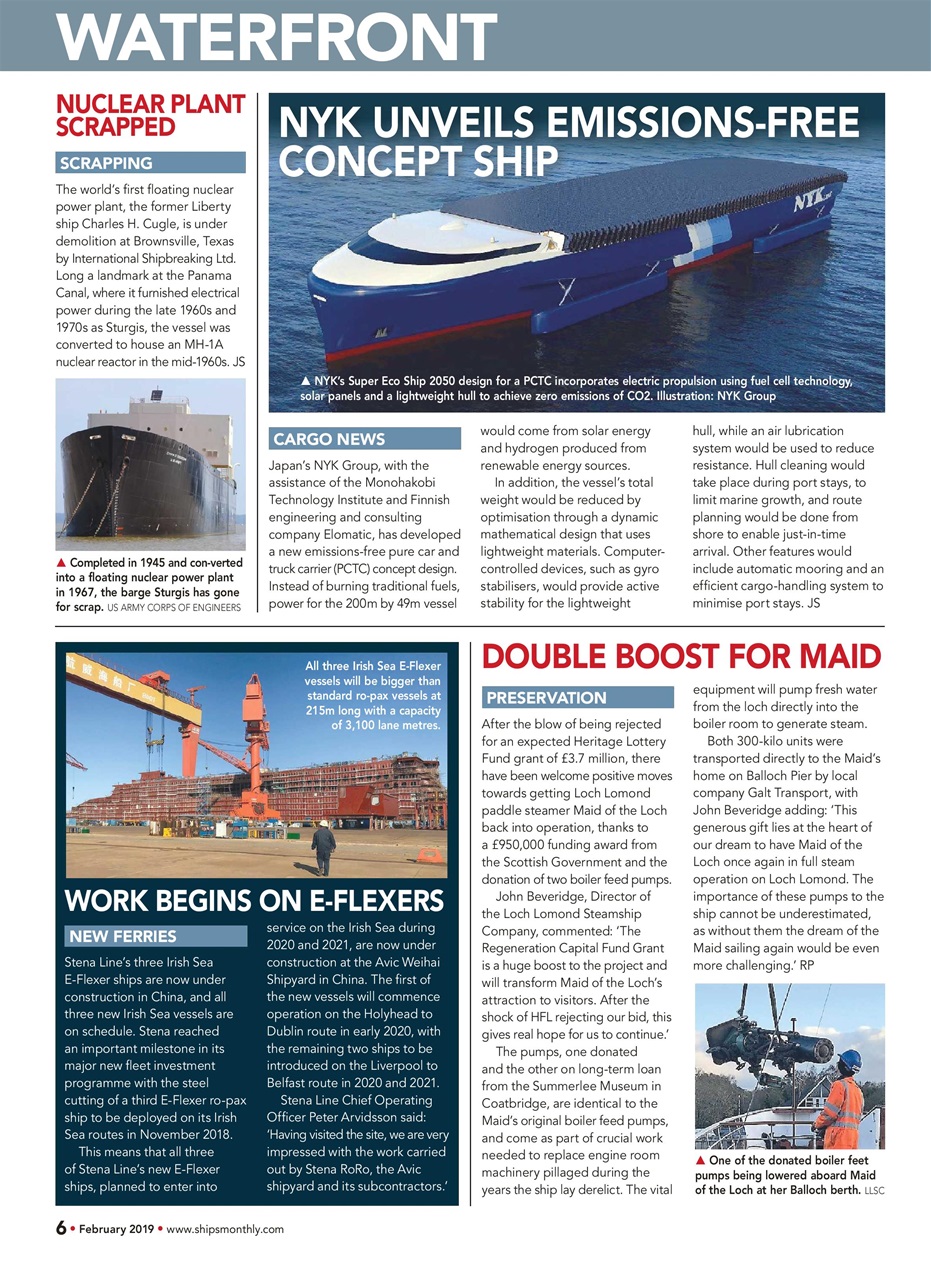 Ships Monthly Preview Pages