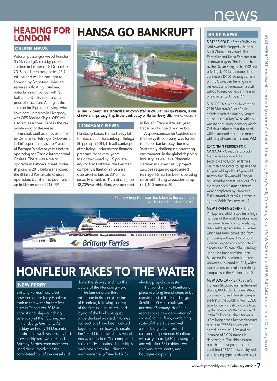 Ships Monthly Preview Pages