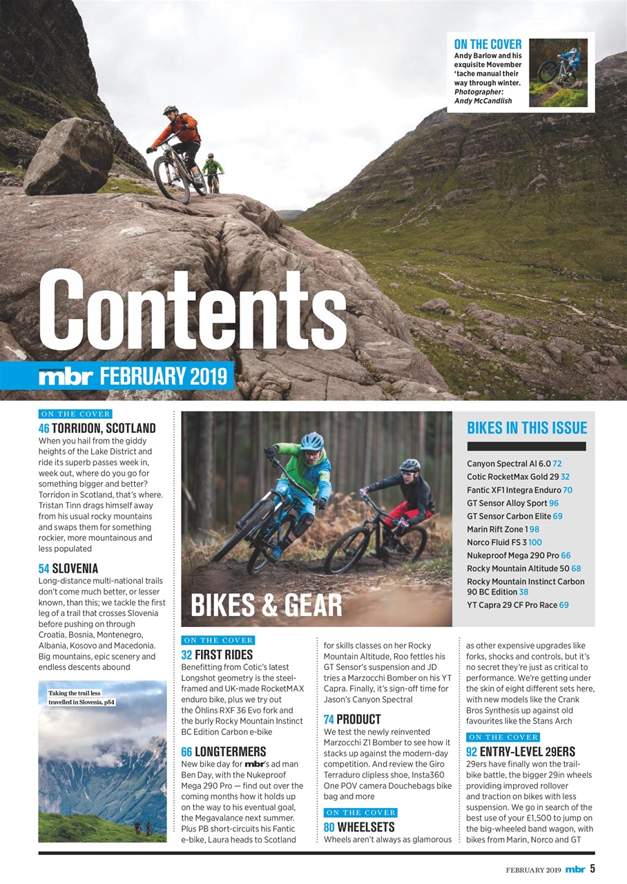 Mountain Bike Rider Preview Pages