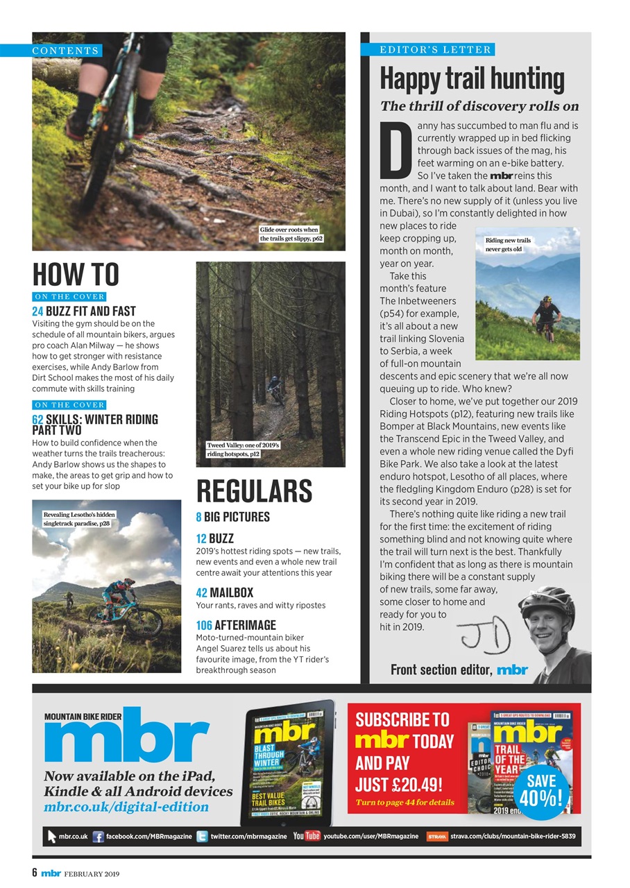 Mountain Bike Rider Preview Pages