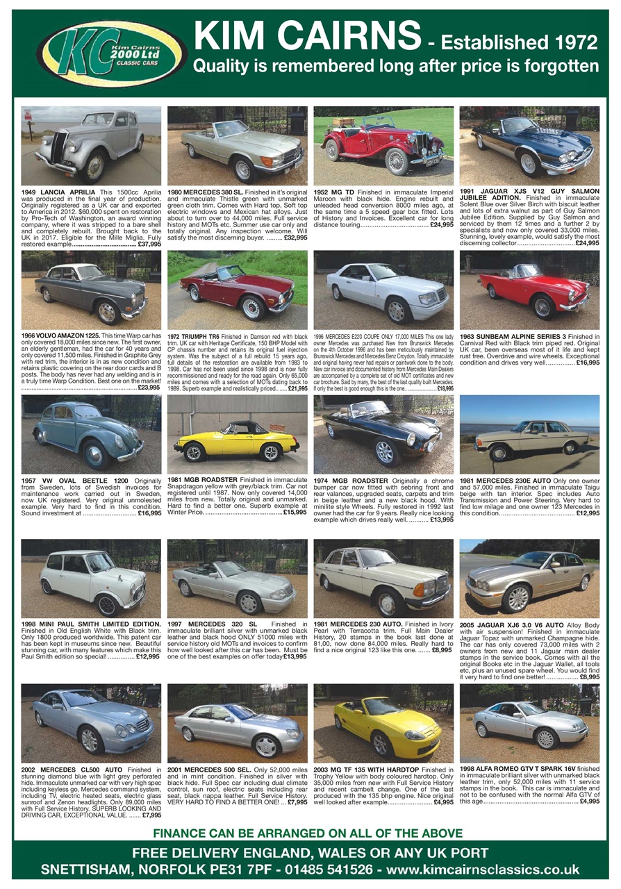 Classic Car Mart Preview Pages