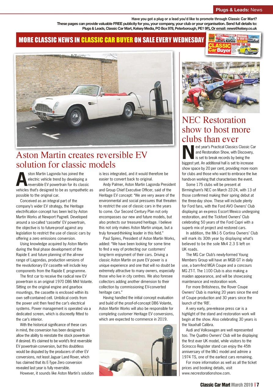 Classic Car Mart Preview Pages