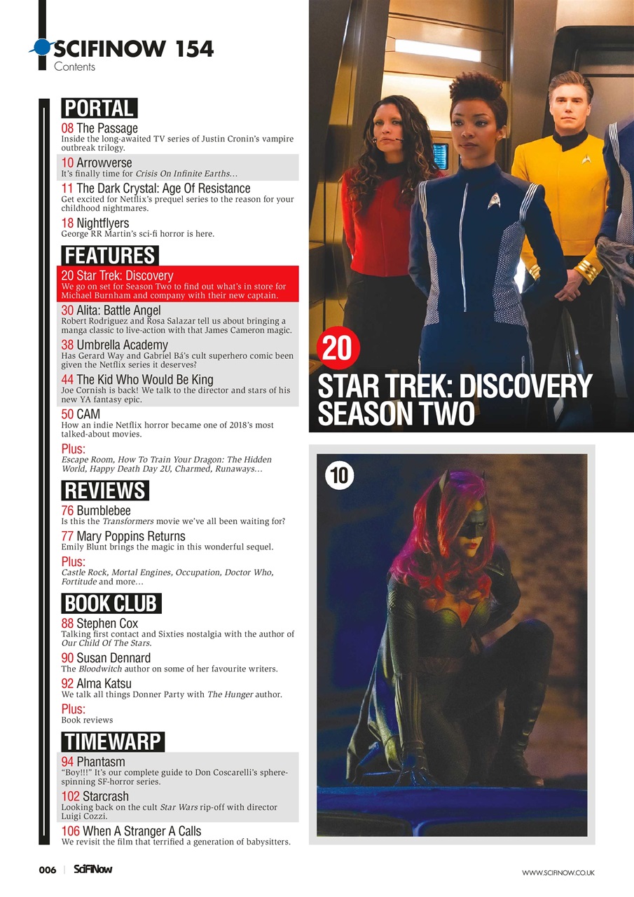 SciFiNow Preview Pages