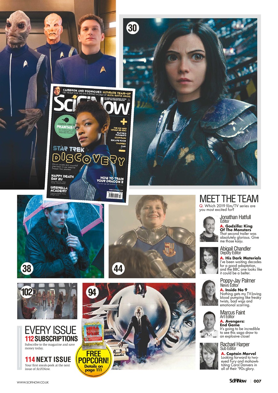 SciFiNow Preview Pages
