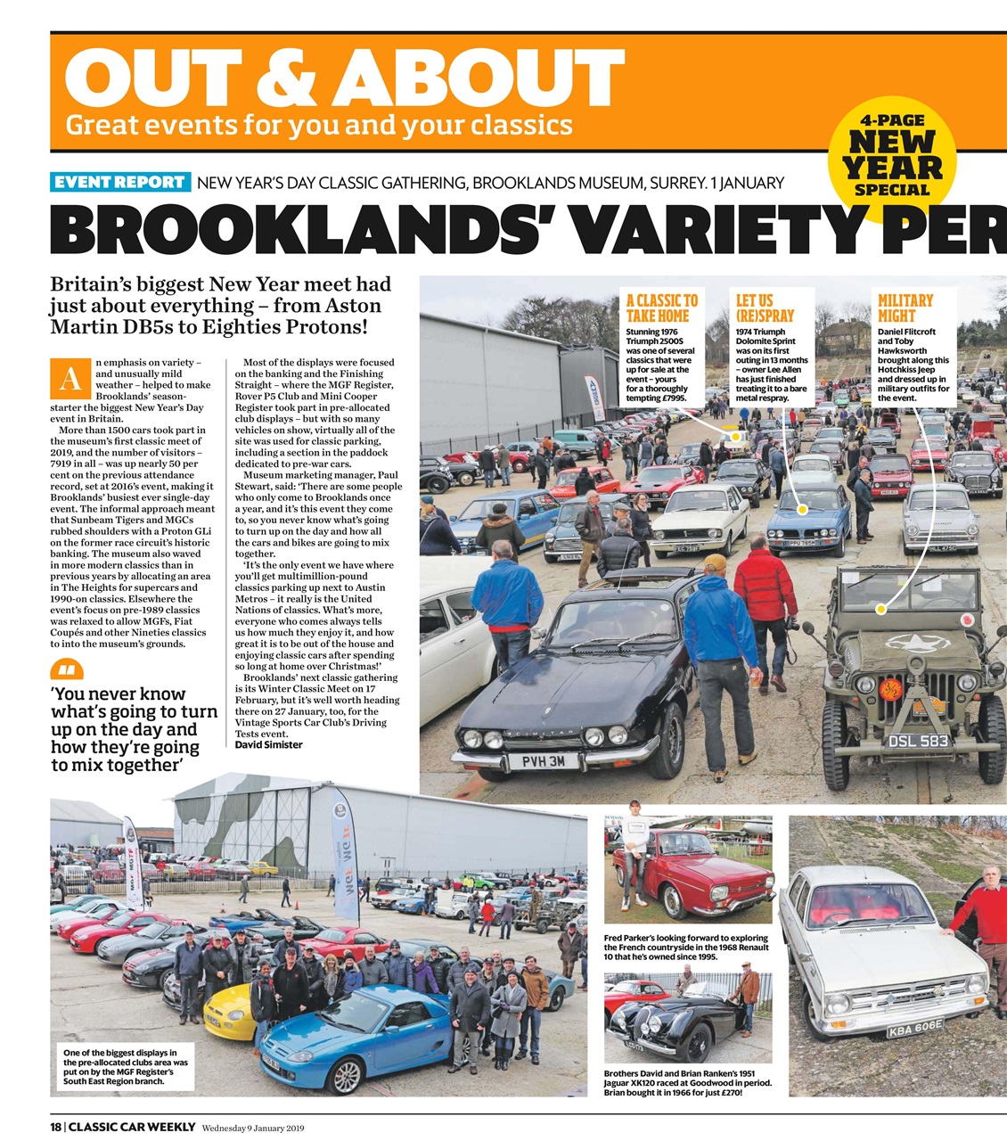Classic Car Weekly Preview Pages