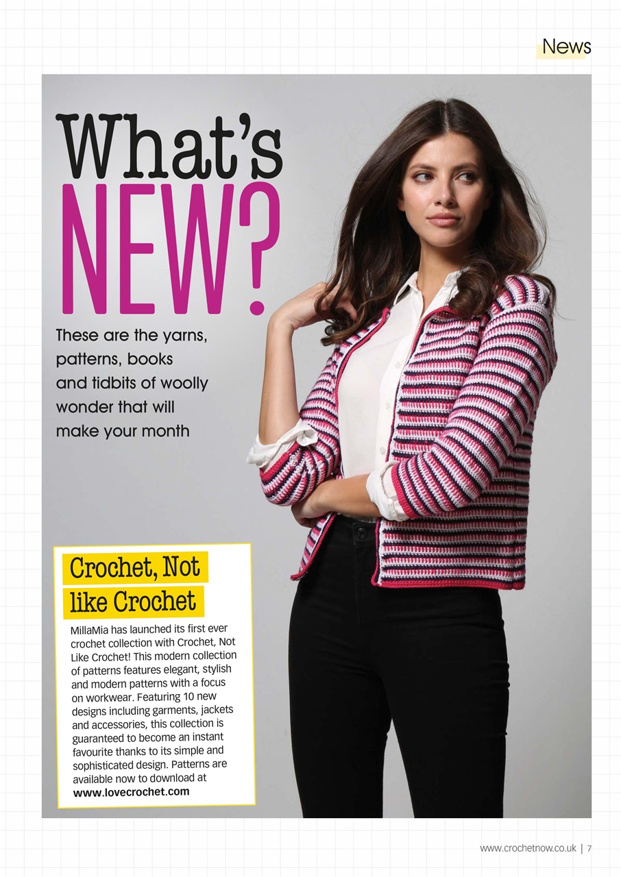 Crochet Now Magazine Preview Pages