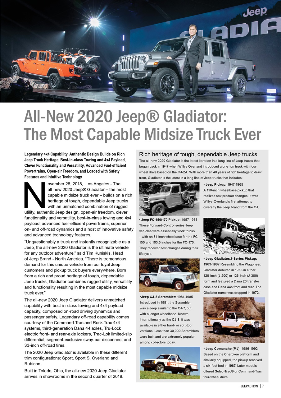 Jeep Action Preview Pages