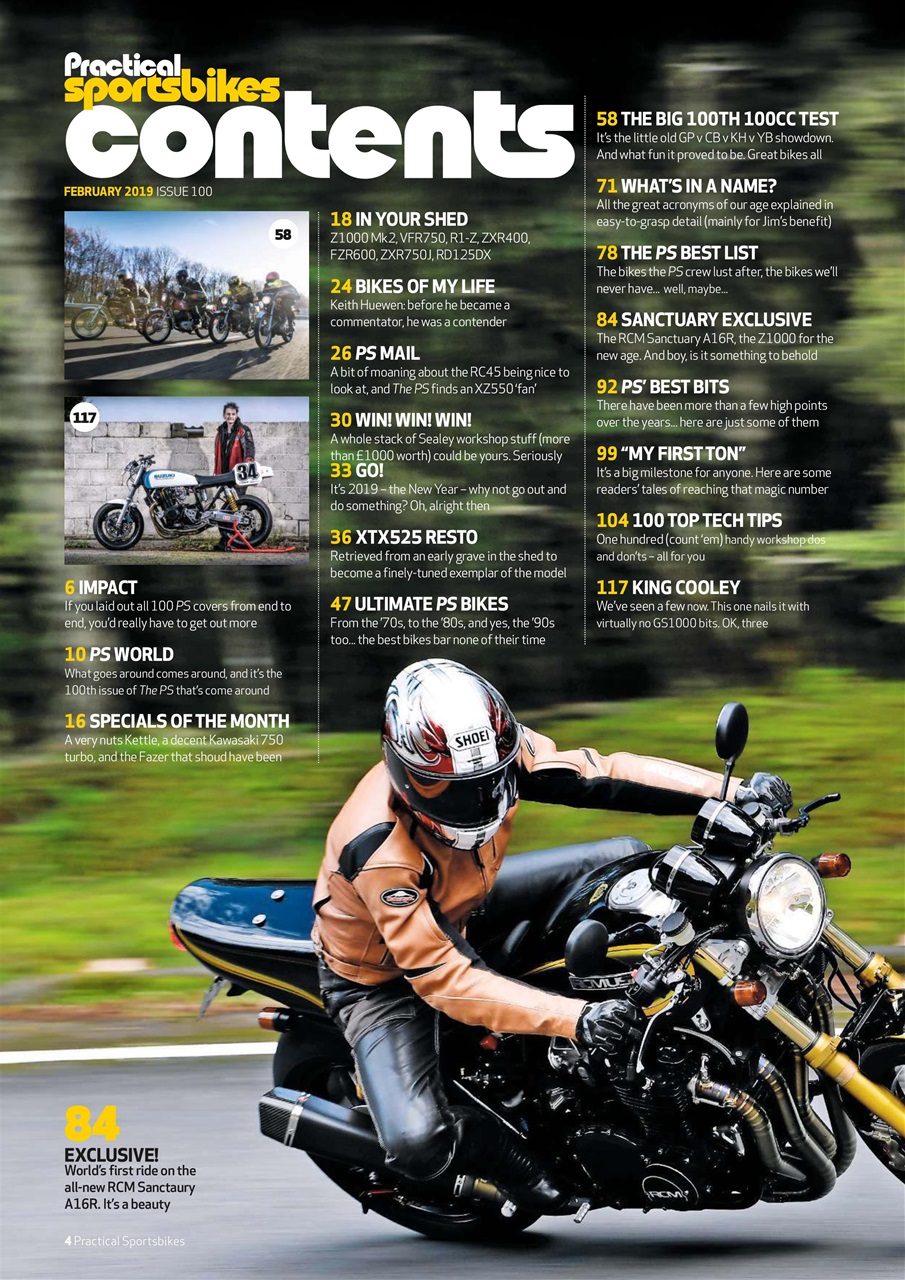 Practical Sportsbikes Preview Pages