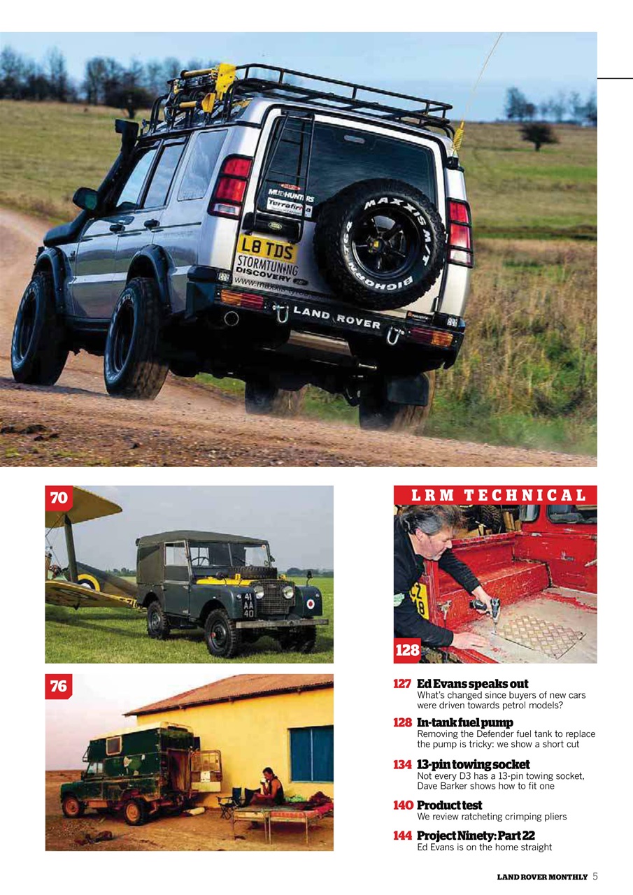 Land Rover Monthly Preview Pages