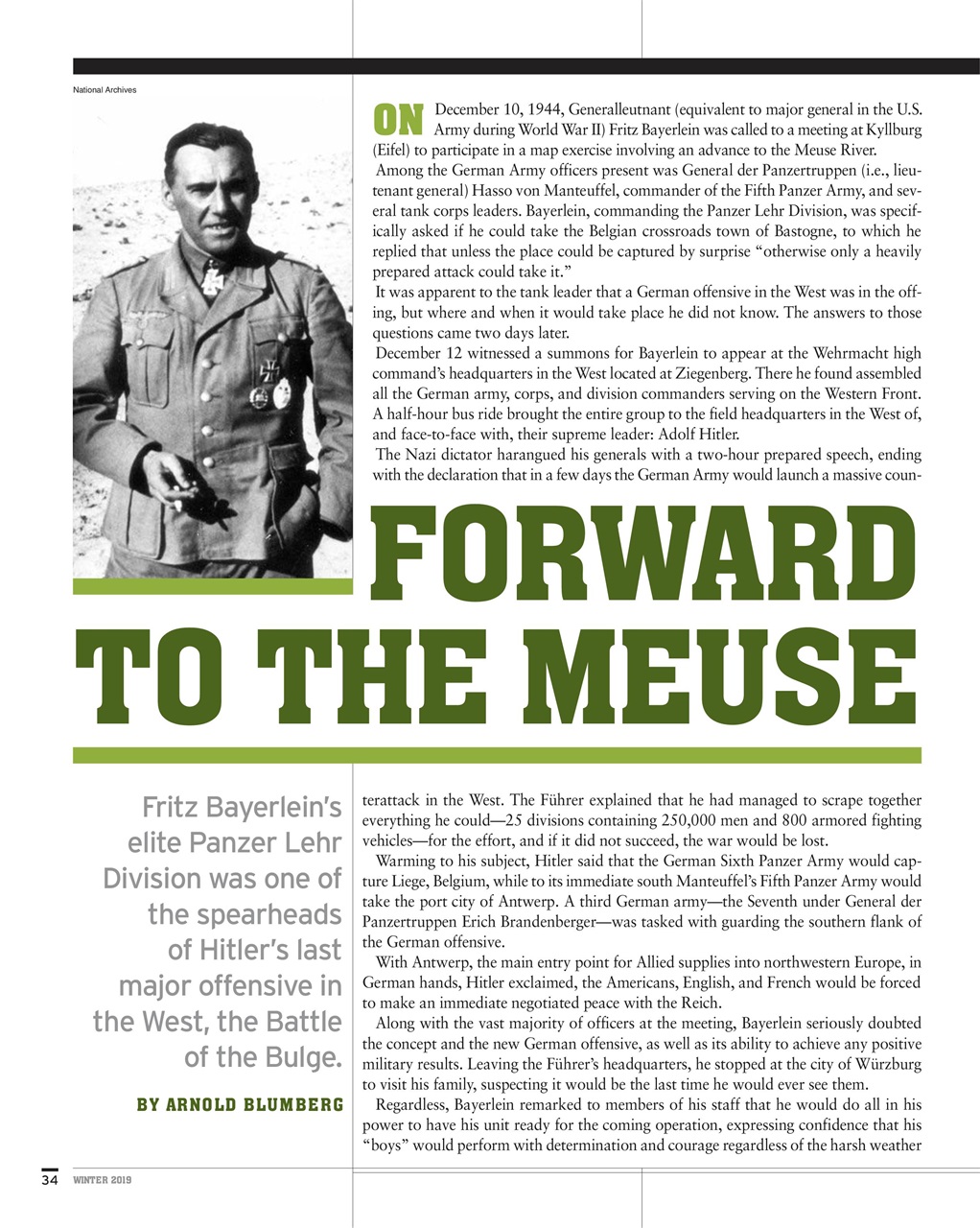 WWII Quarterly Preview Pages