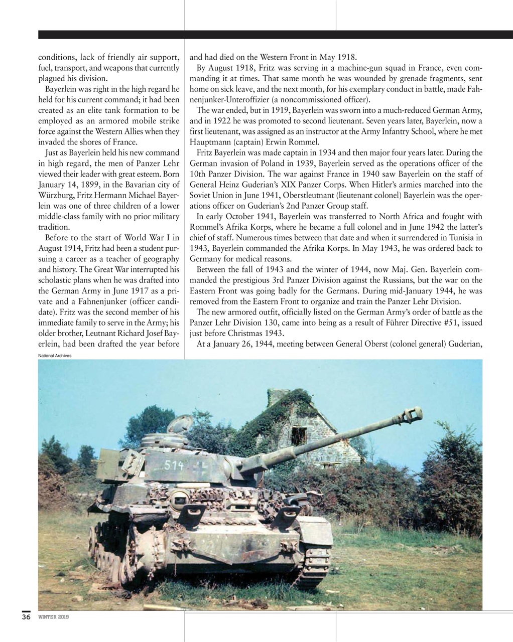 WWII Quarterly Preview Pages