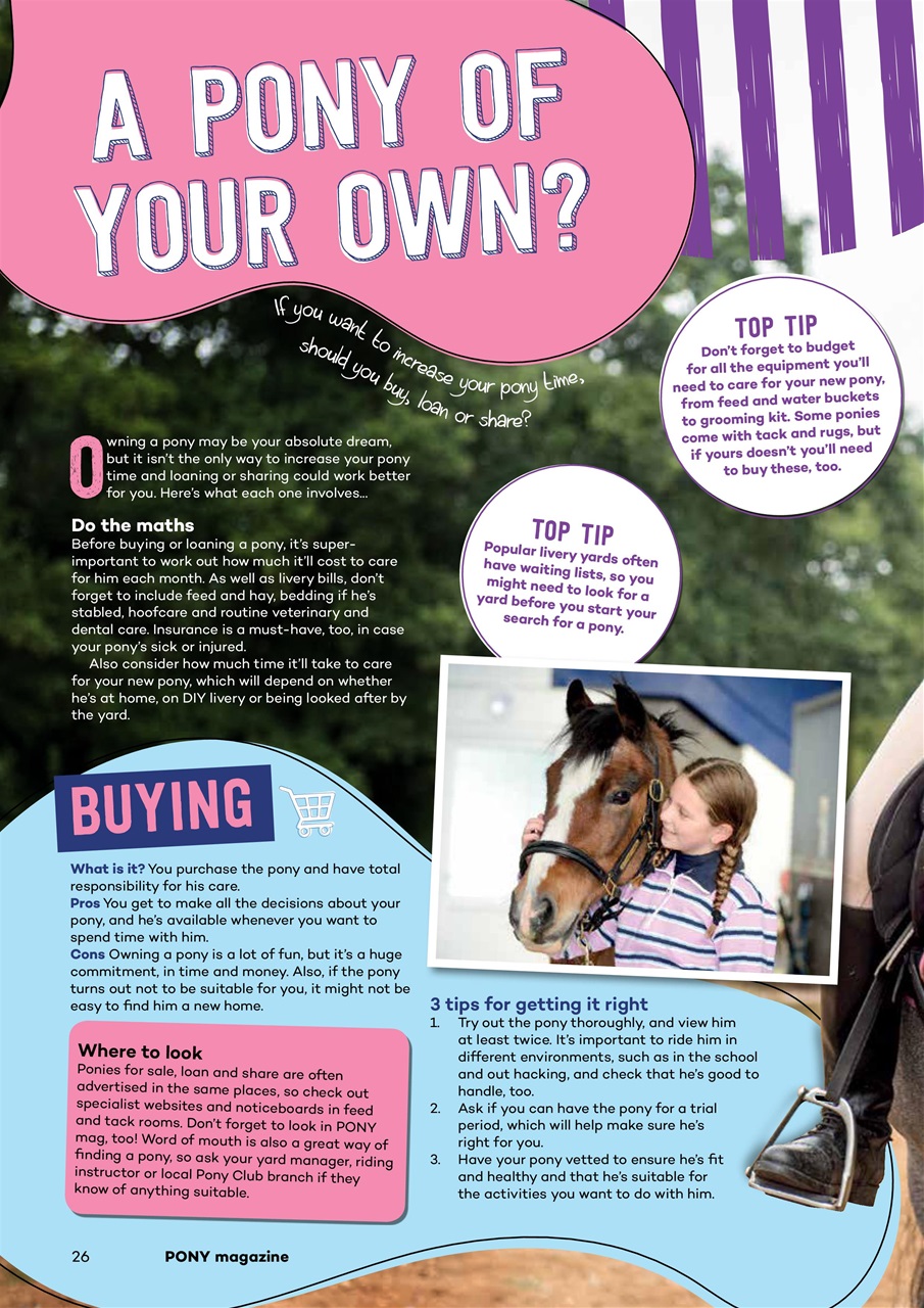 Pony Magazine Preview Pages