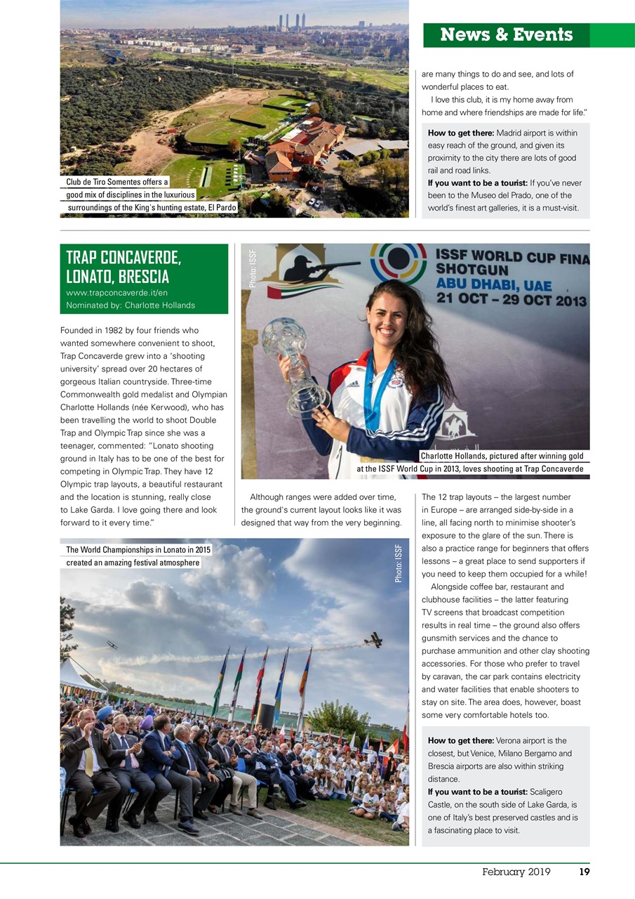 Clay Shooting Preview Pages