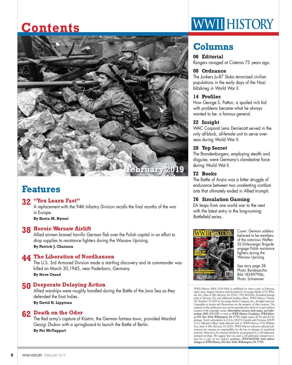 WW2 History Magazine Preview Pages