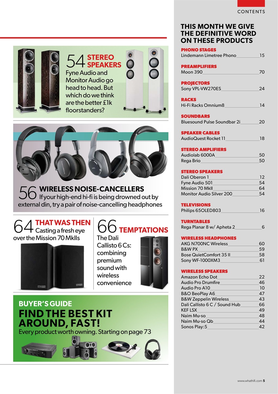 What HiFi Preview Pages
