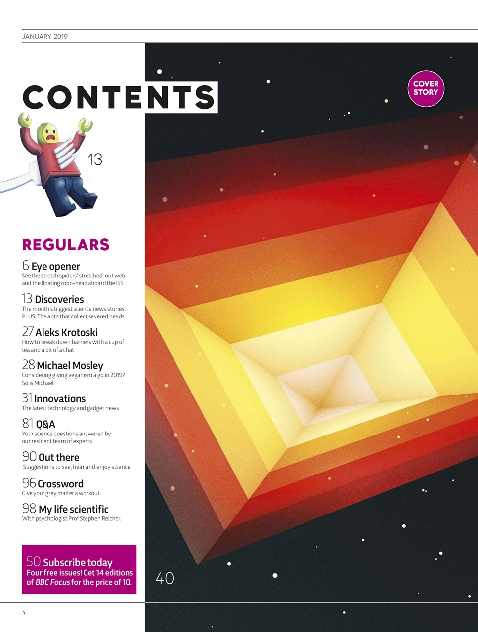 BBC Science Focus Magazine Preview Pages