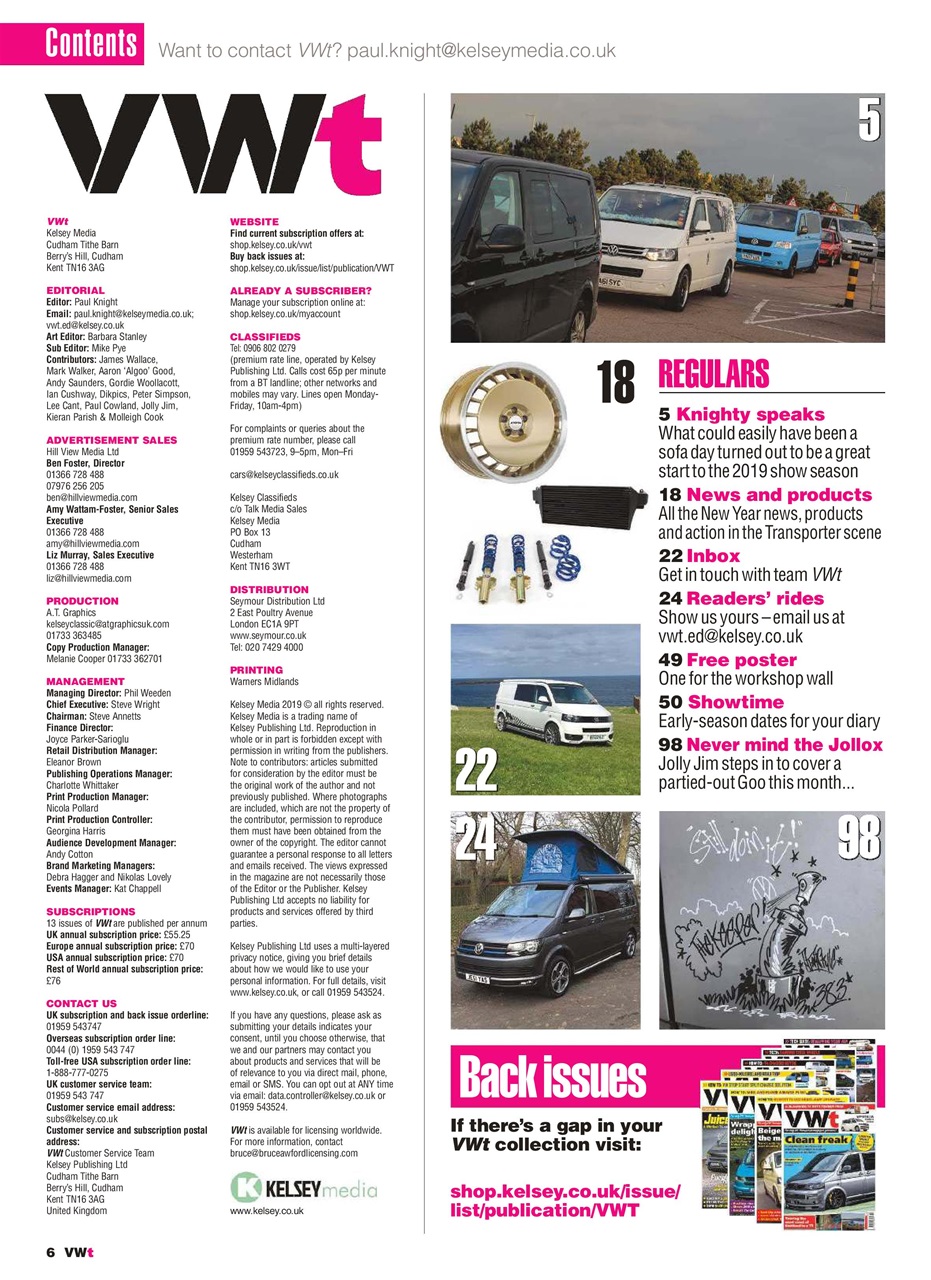 VWt Magazine Preview Pages