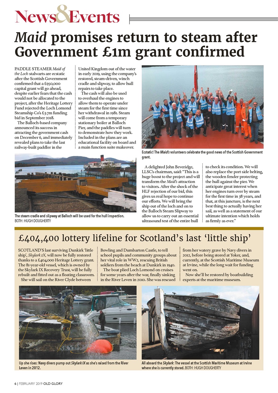 Old Glory Magazine Preview Pages