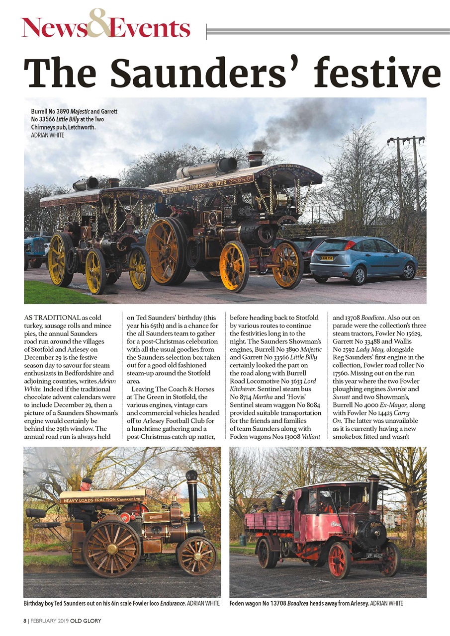 Old Glory Magazine Preview Pages