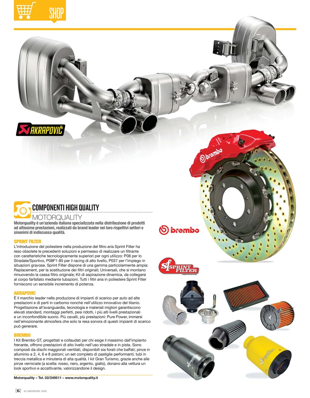 Elaborare GT Tuning Preview Pages