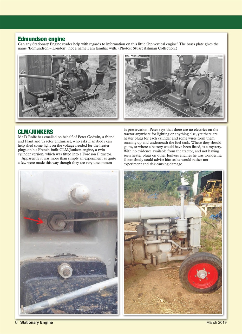 Stationary Engine Preview Pages