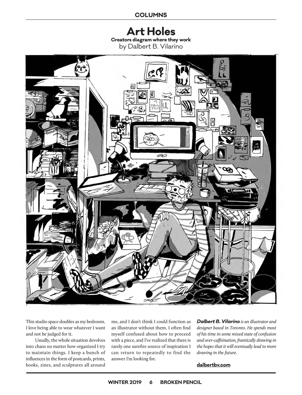 Broken Pencil Preview Pages