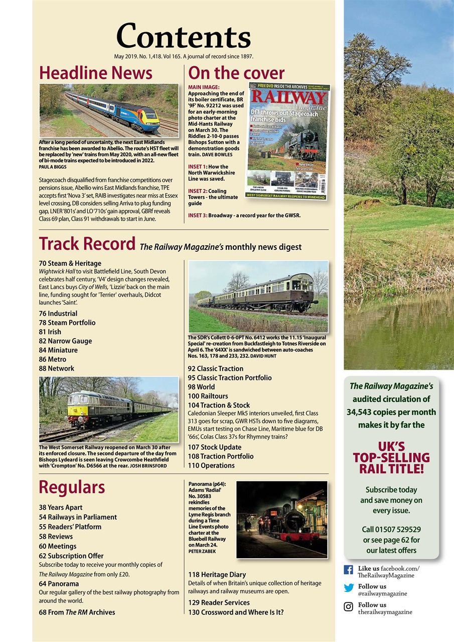 Railway Magazine Preview Pages