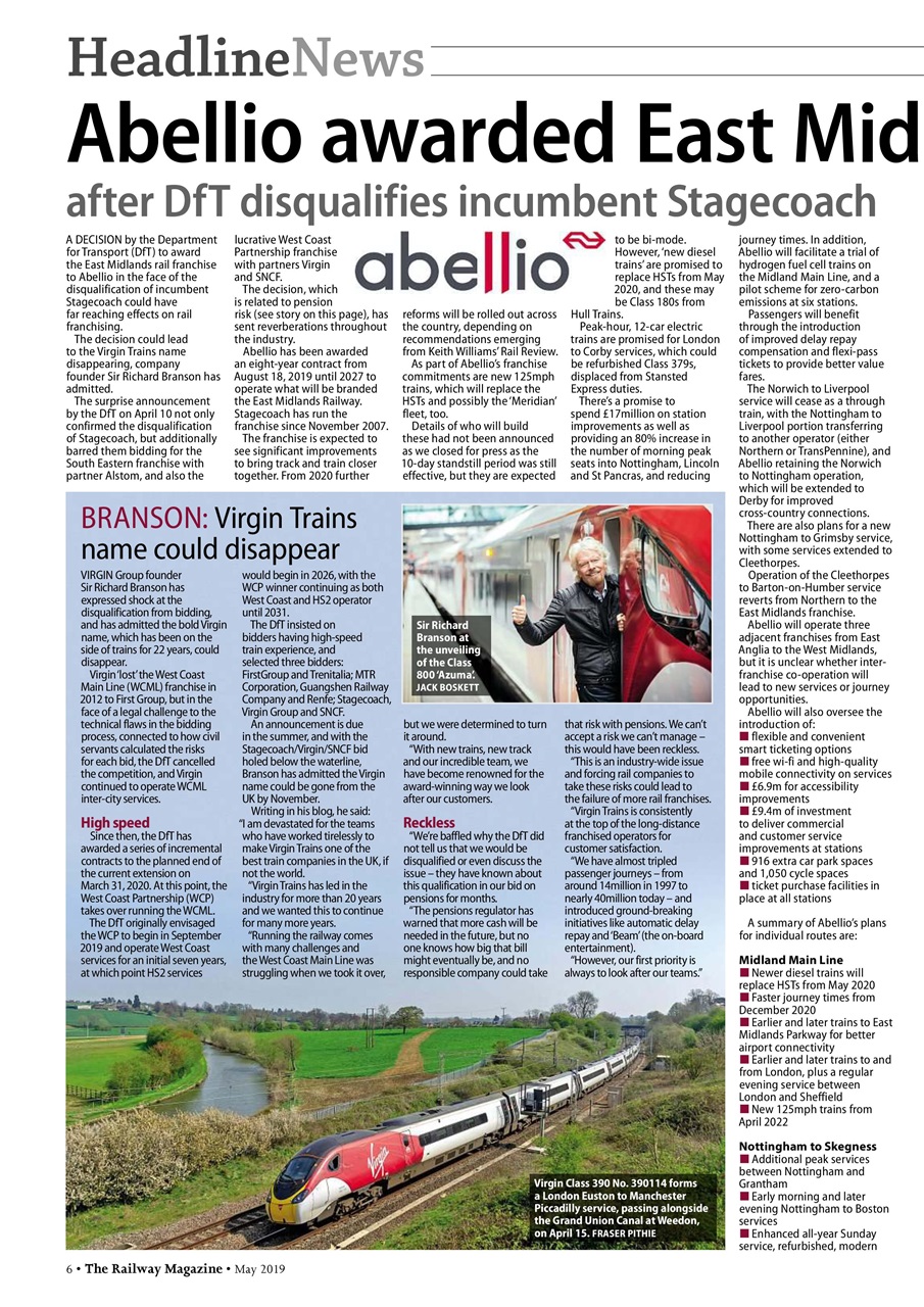 Railway Magazine Preview Pages