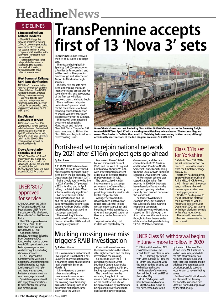 Railway Magazine Preview Pages