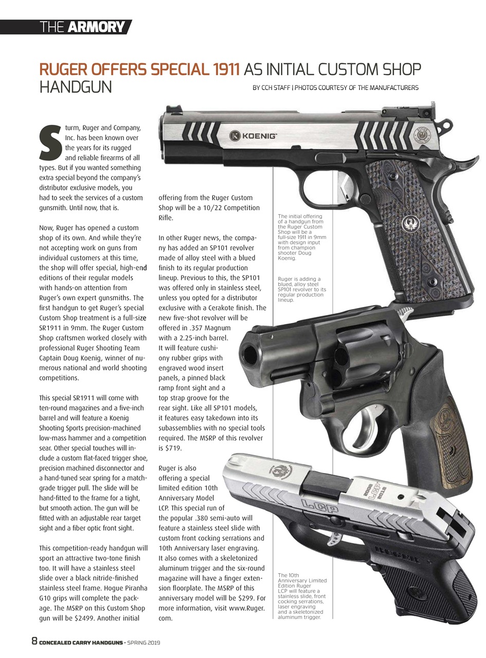 Concealed Carry Handguns Preview Pages