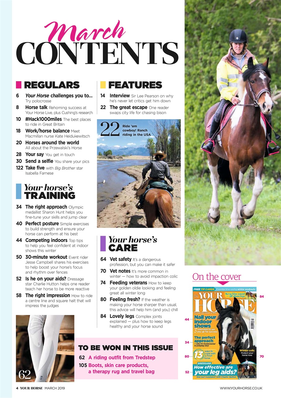 Your Horse Preview Pages