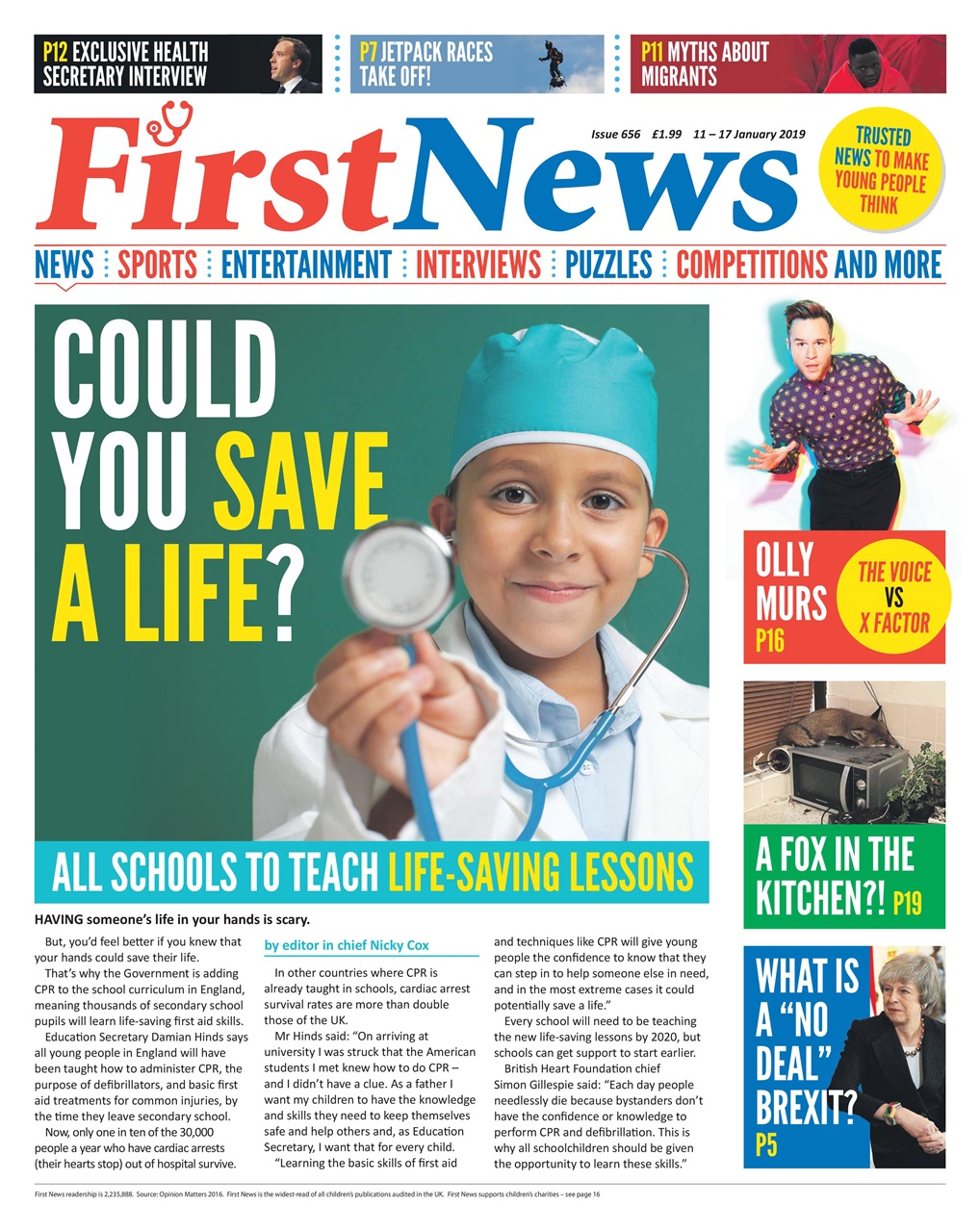 First News Preview Pages